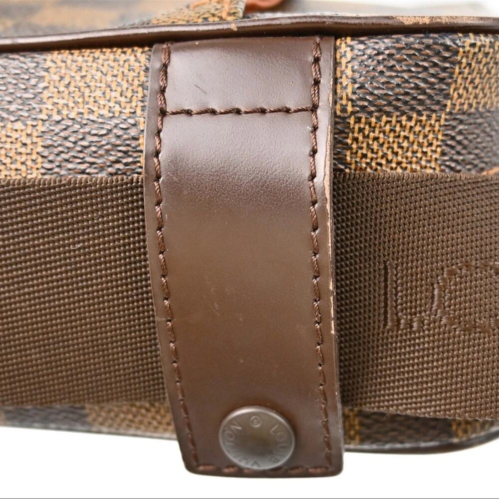 Authentic Louis Vuitton Damier Olaf PM Shoulder Bag MI1024 - Picture 8 of 12